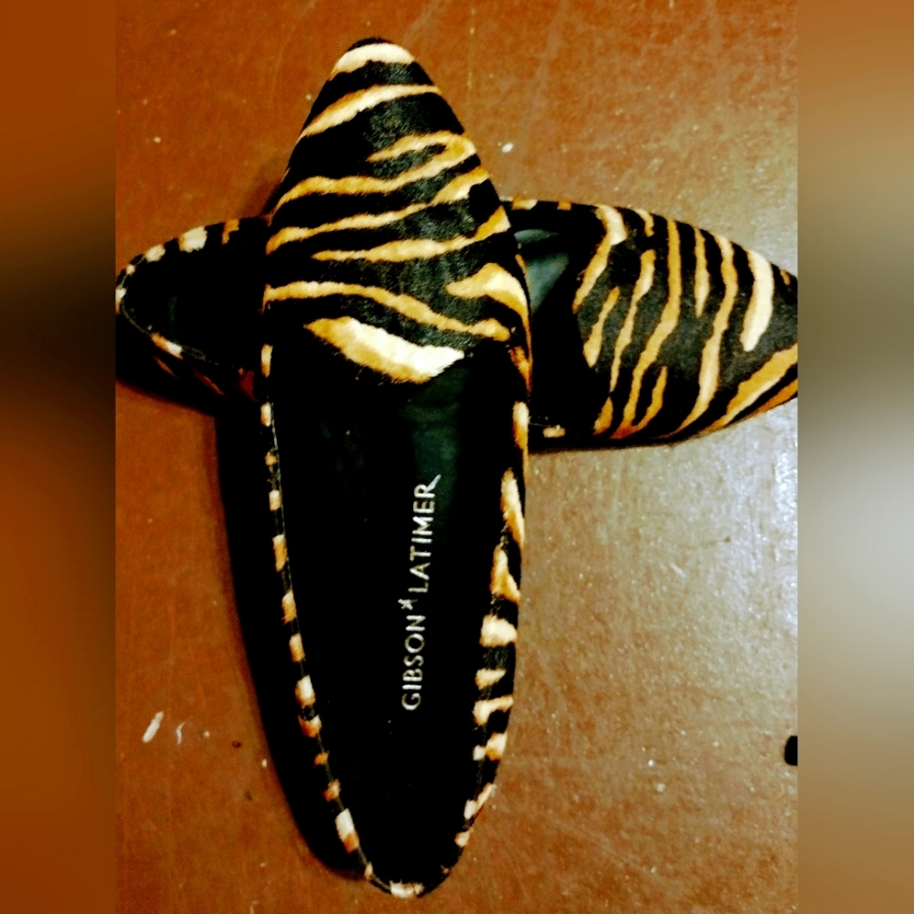 Gibson & Latimer Tiger Print Flats